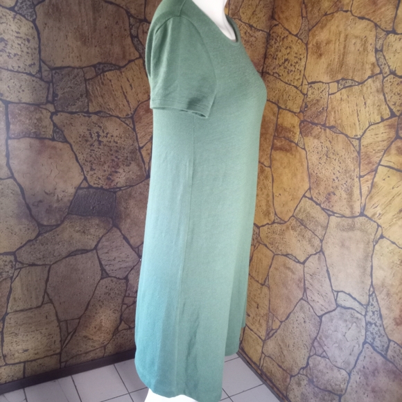 GAP Olive Green Short Sleeve Dress - Picture 4 of 5